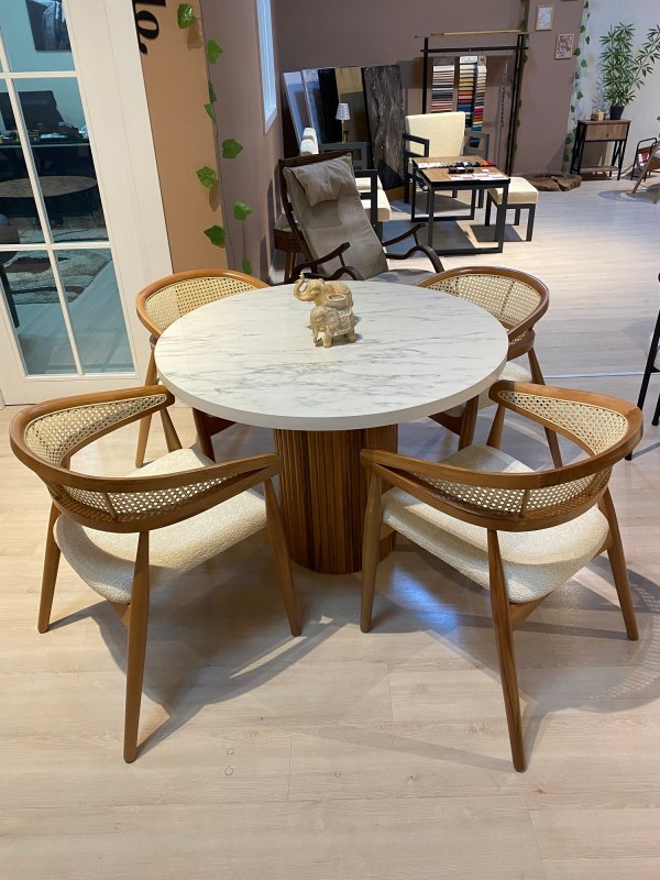 Gazel Hasır Sandalye Takımı